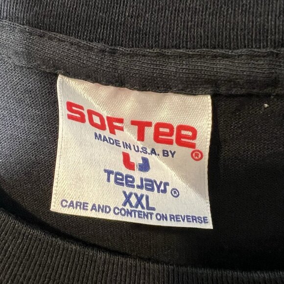 Pittsburgh Penguins Stanley Cup Champs Starter Vintage XXL Graphic Tee T-Shirt - Picture 6 of 8